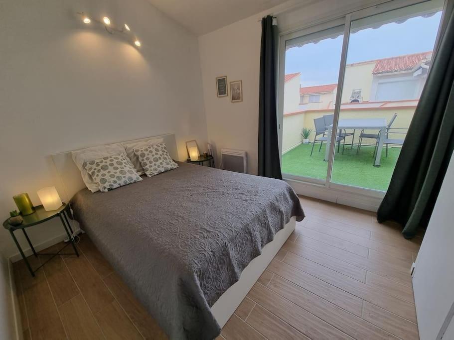 לה ברקרה Appartement, Terrasse Barcares, Proche Marche De Noel מראה חיצוני תמונה